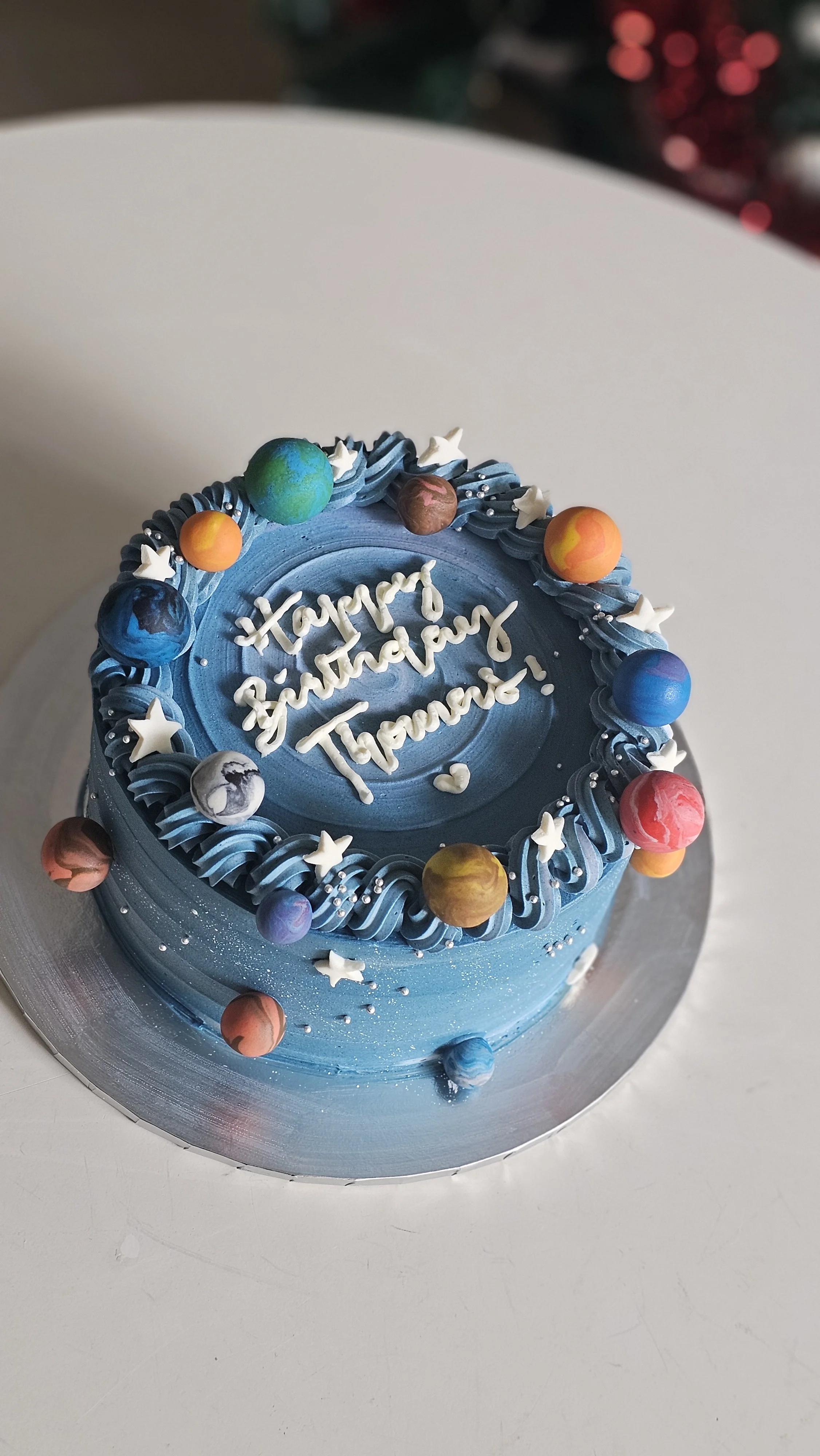 Galaxy Birthday Cake – Lost in Space