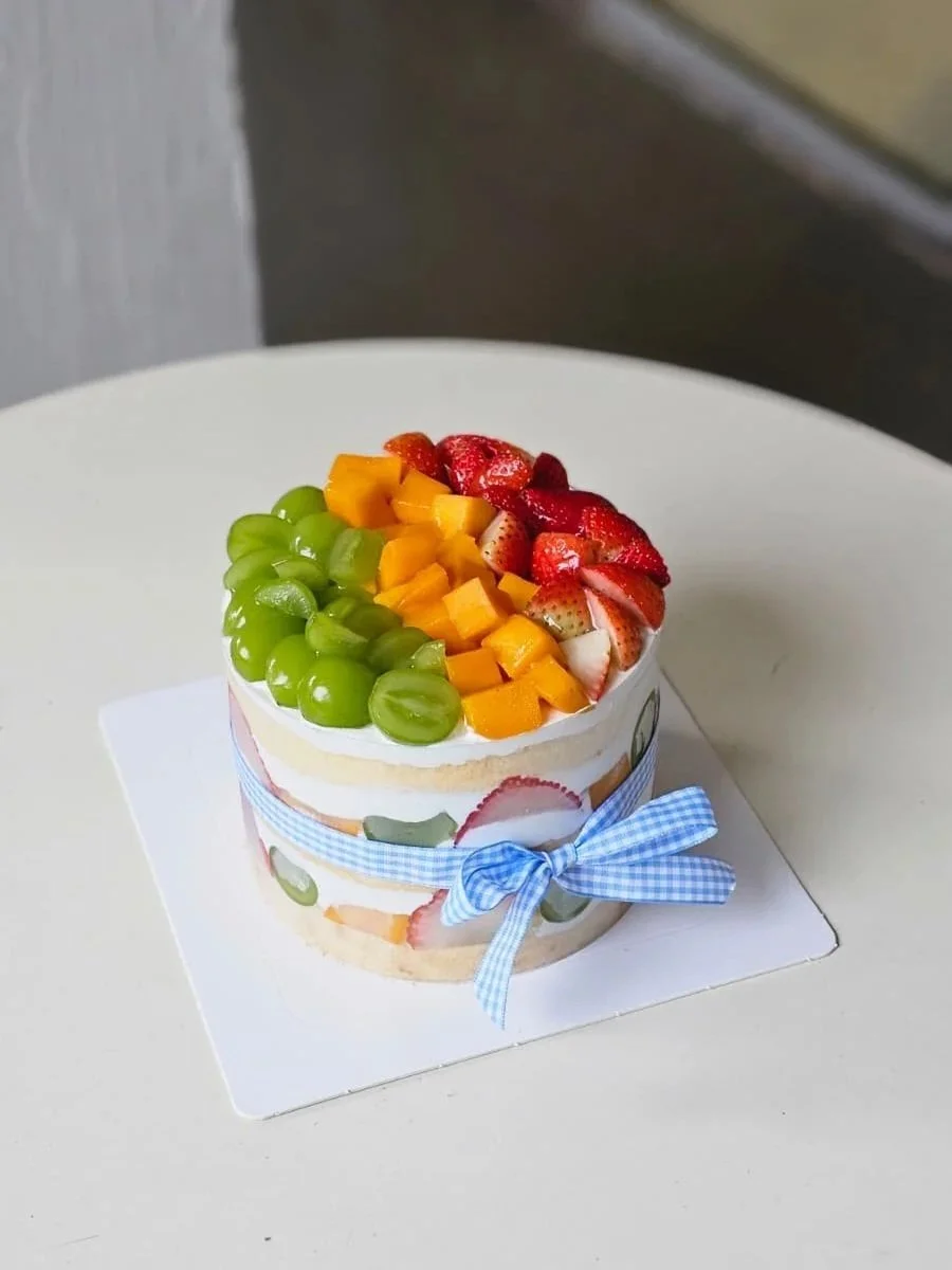 Classic Fruit Cake - Traffic Light Fresh Fruit Cake