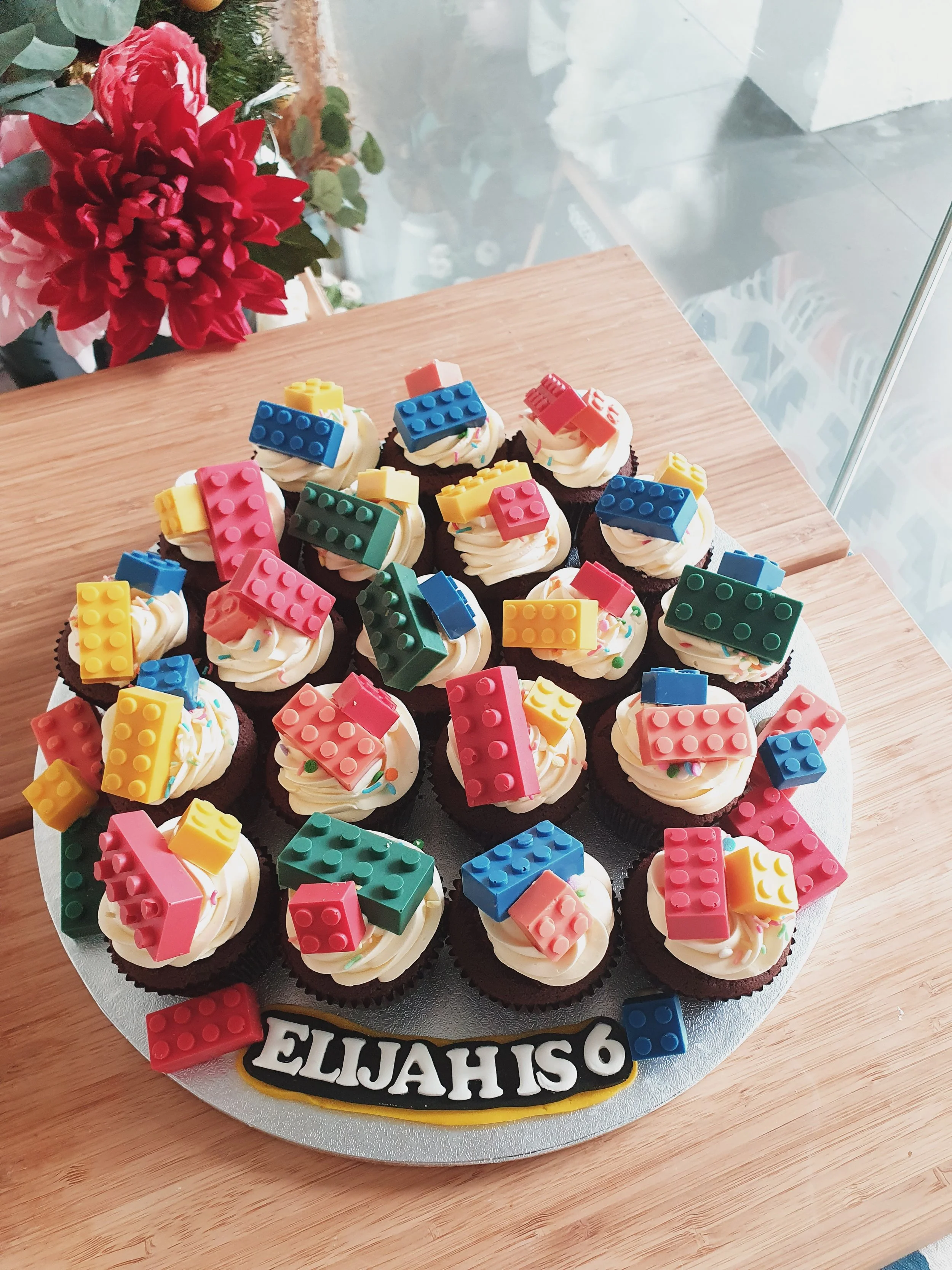 Building Block Cupcakes