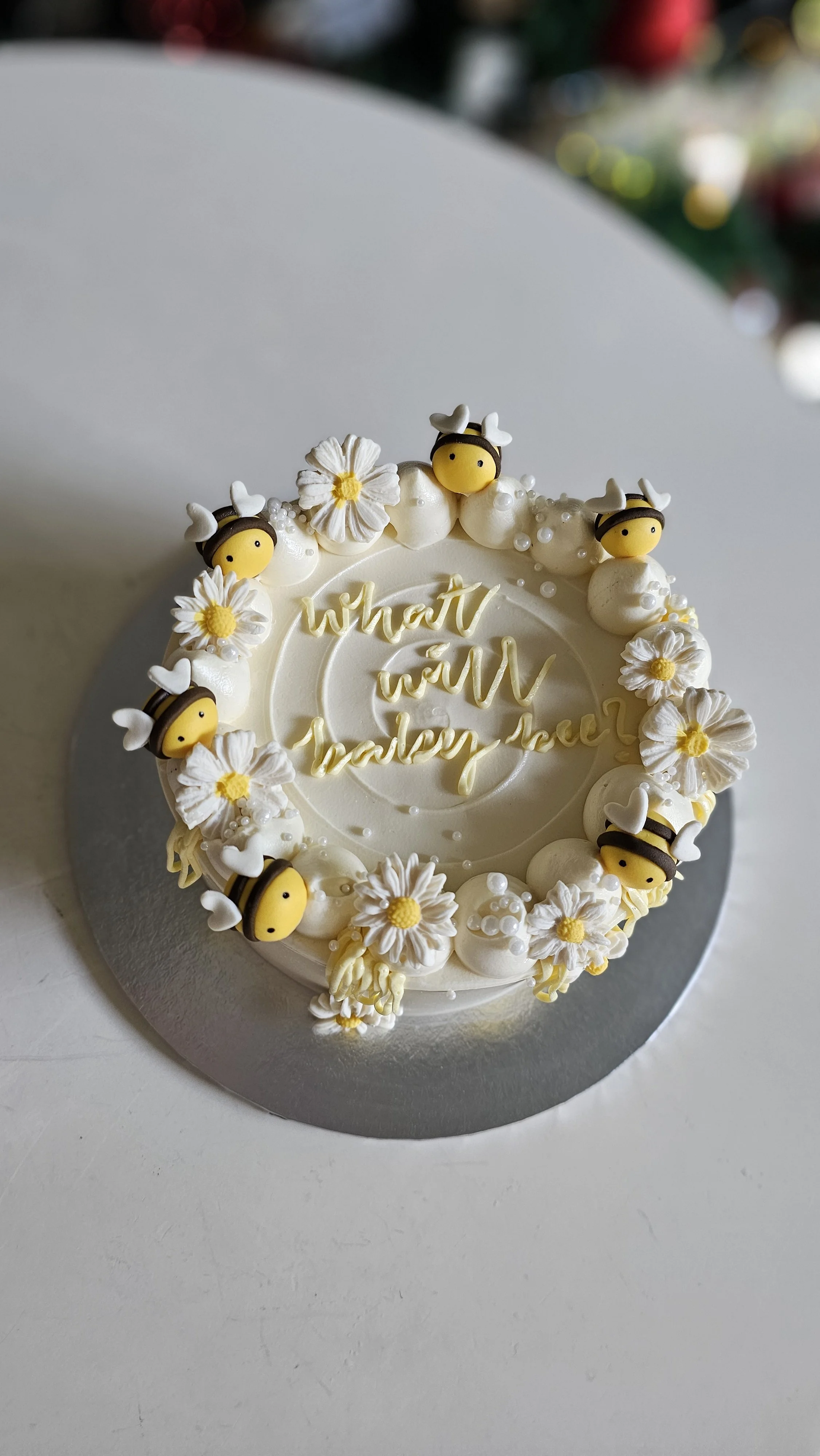 Daisy & Bee Birthday Cake