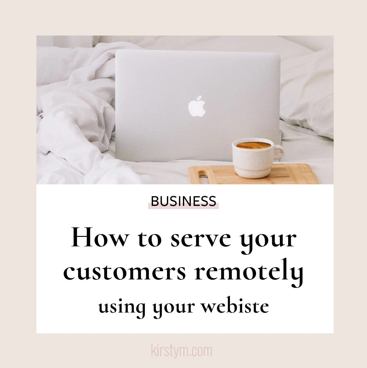 Kirsty M Design - The importance of offering online services in your business