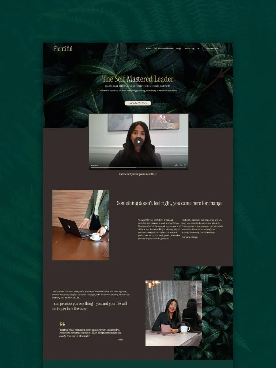 Plentiful | Business & Life Coach