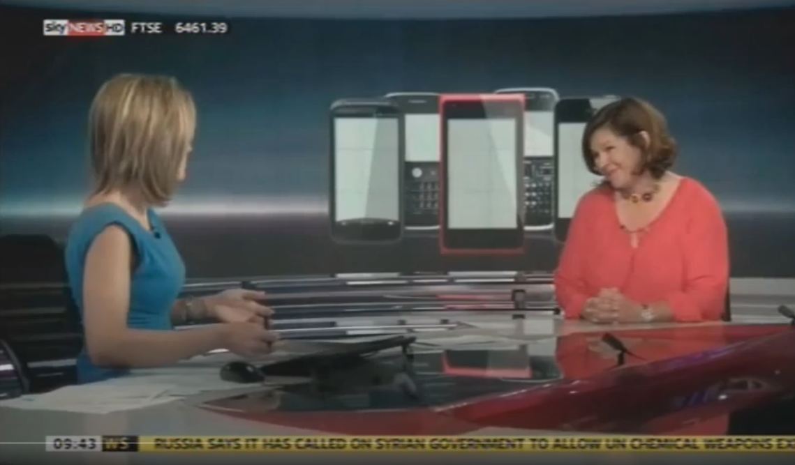 Elaine Halligan on Sky News July 2014