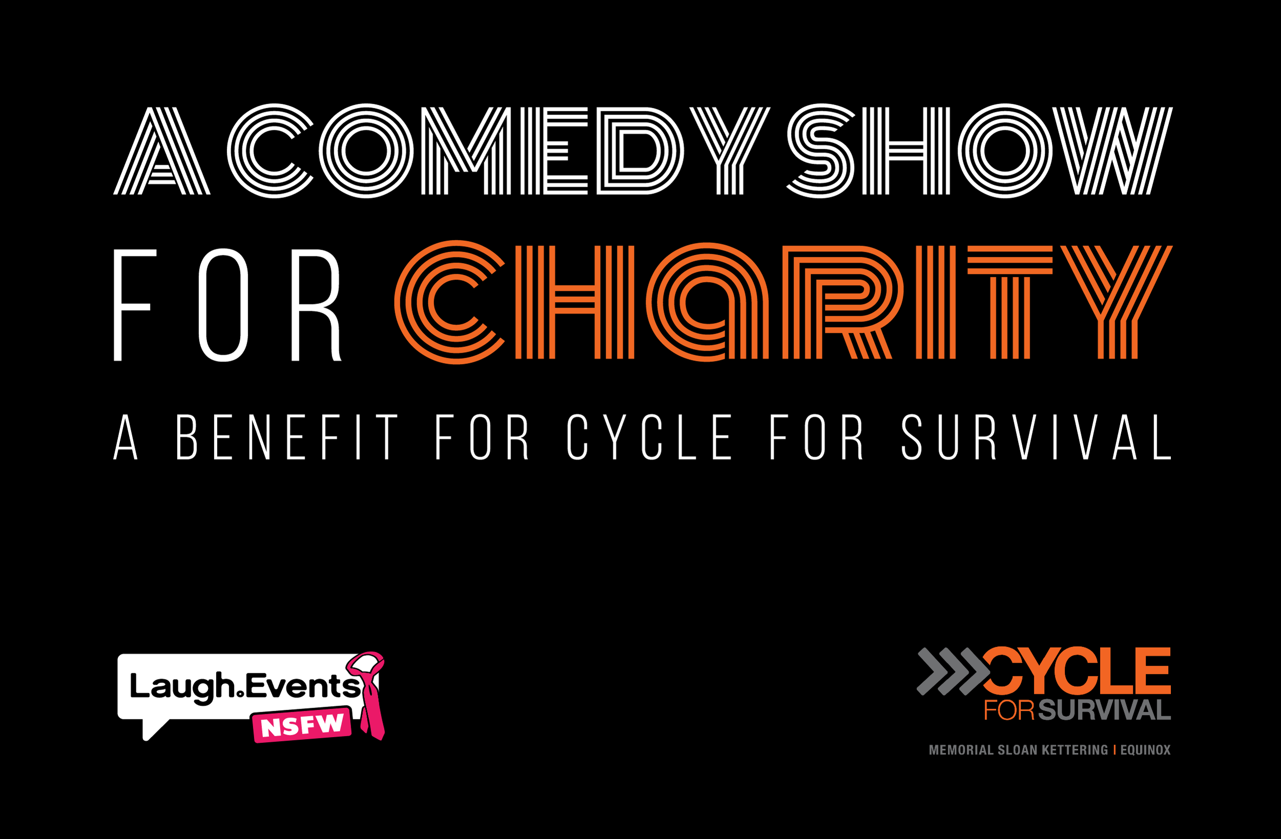A Comedy Show for Charity Returns April 17th