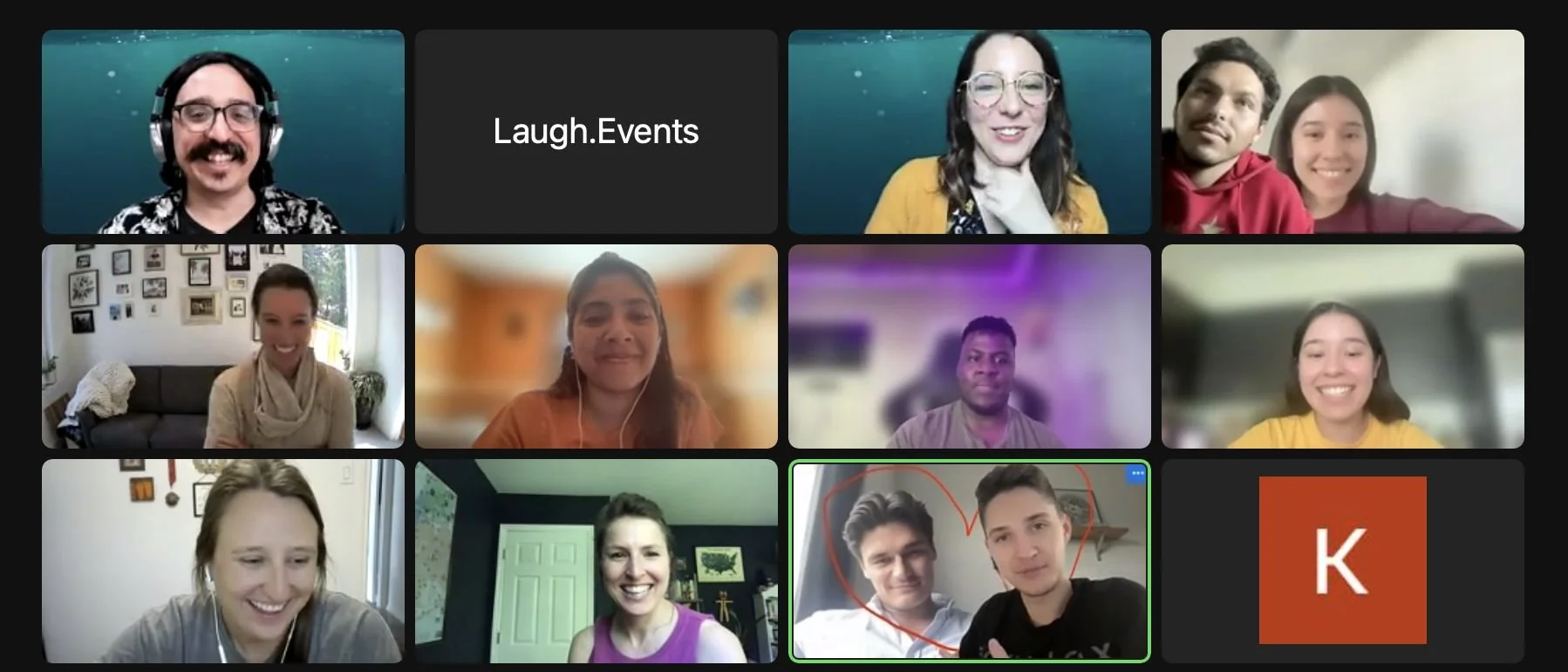 Wondering what improv on Zoom is like?