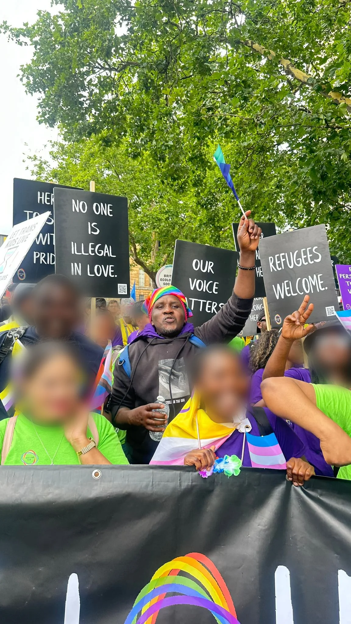 Alberto with moses &amp; mark