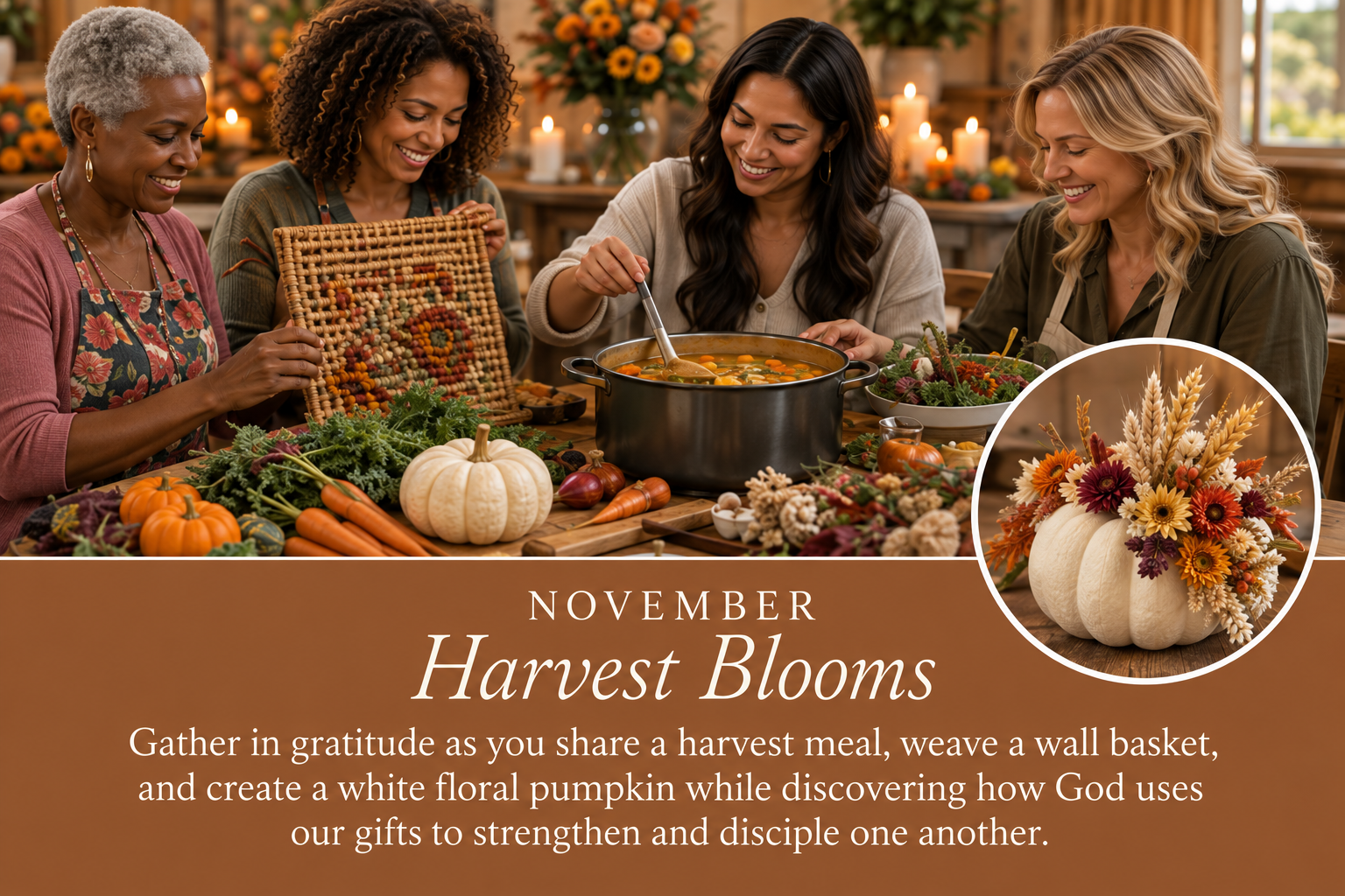 Harvest Blooms Digital Retreat Experience