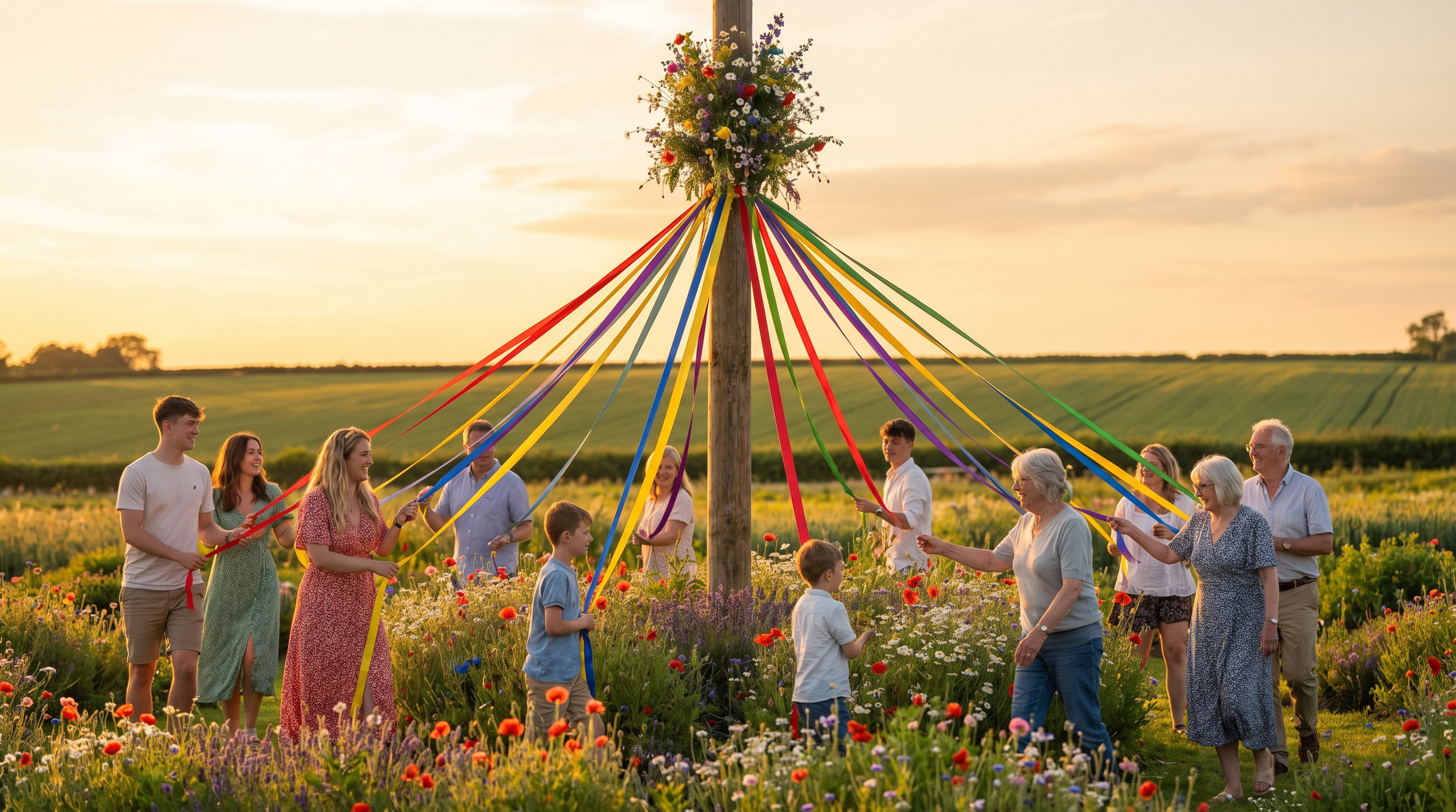 Sunset Maypole Celebration Arms.png
