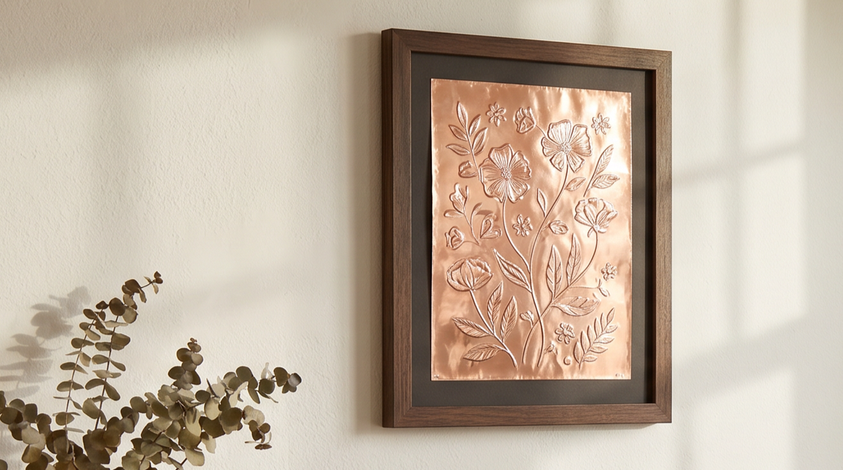 Flower Foil Art