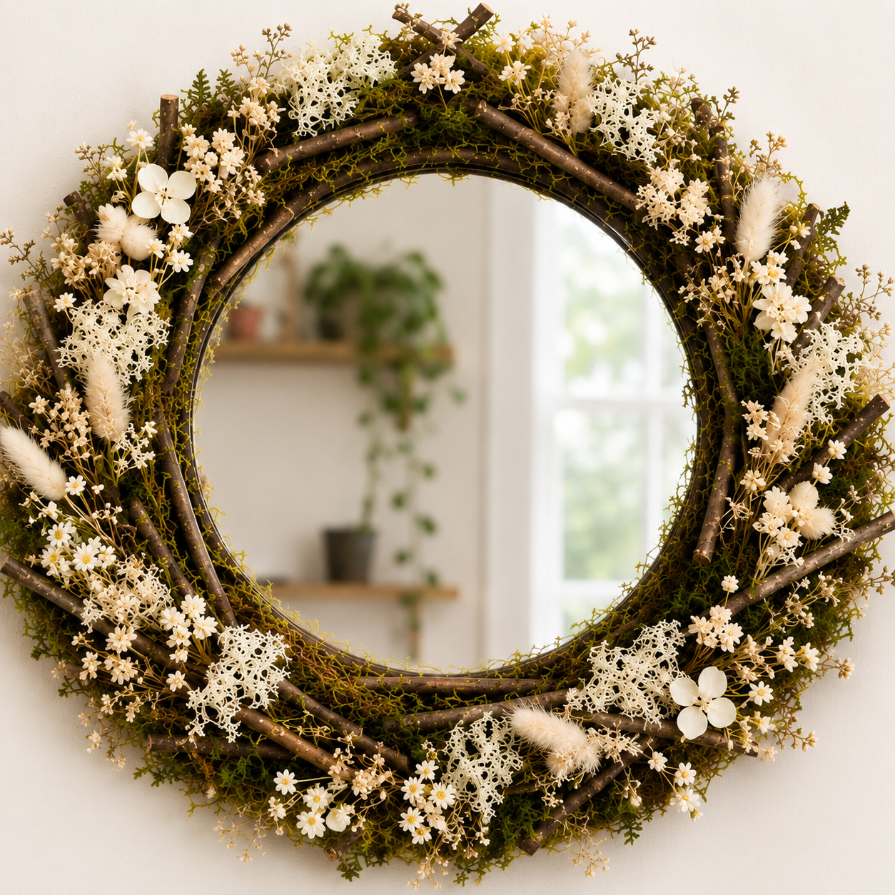 Enchanted Moss Mirror