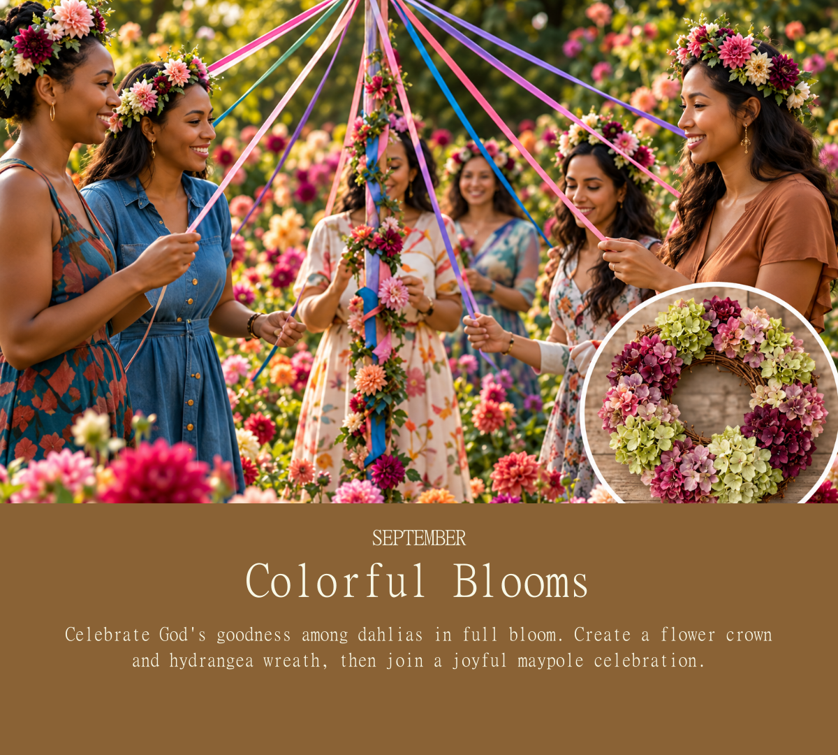 September — Colorful Blooms