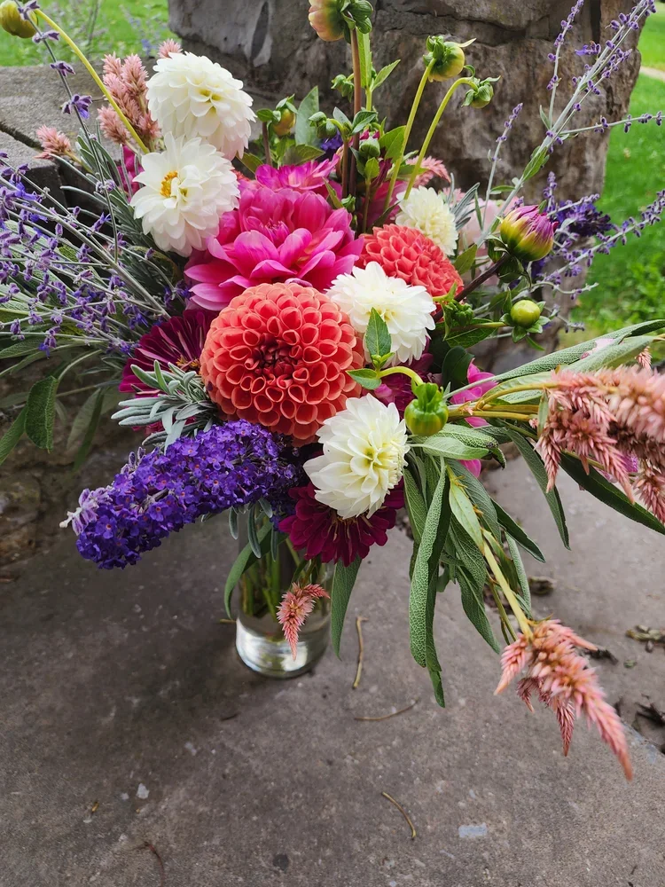 Large Floral Vase Arrangement