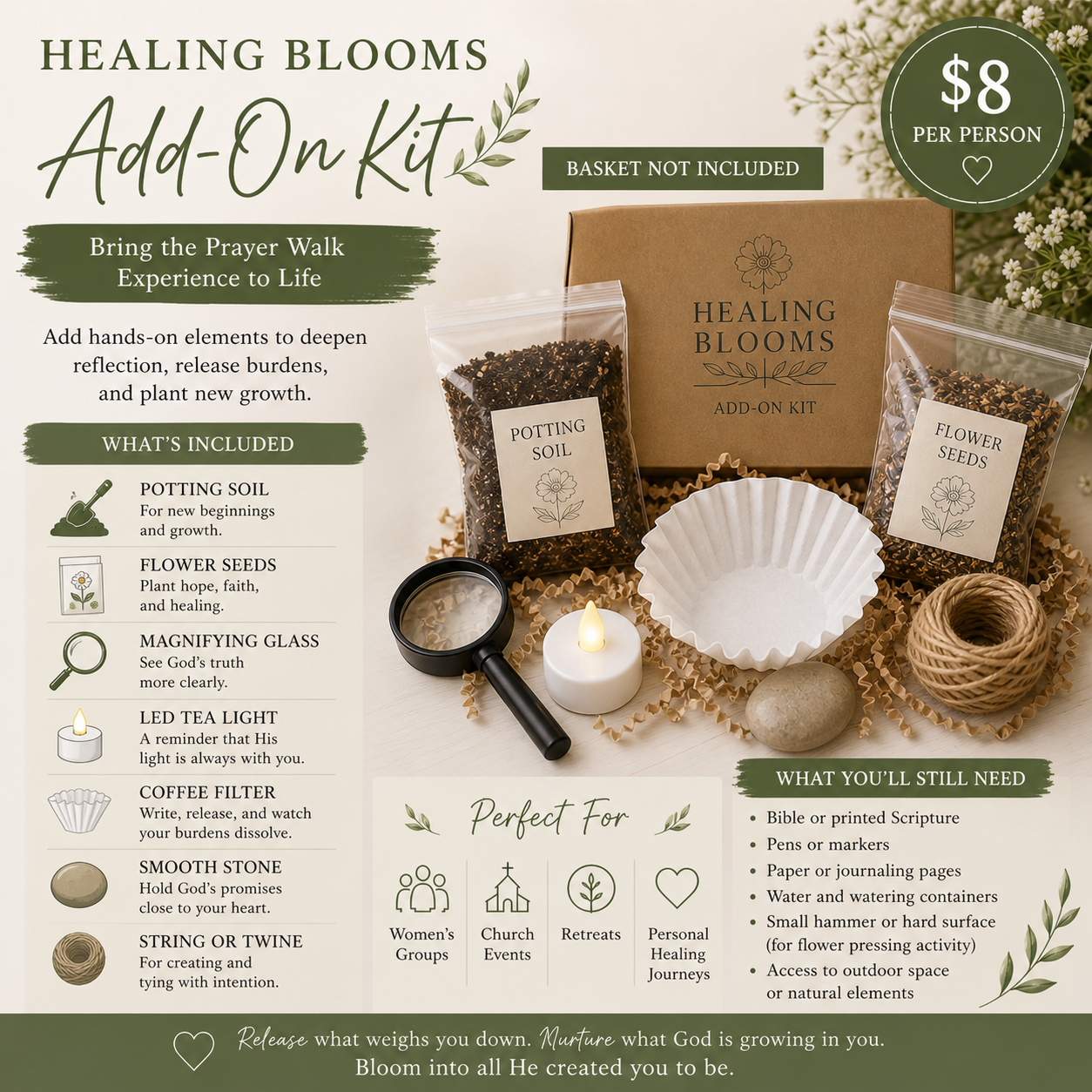 Healing Blooms Add-On Kit