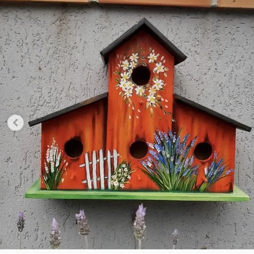 Bird House Decorating