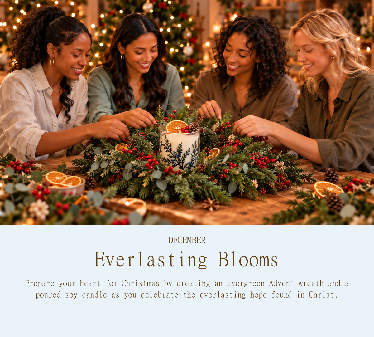 December — Everlasting Blooms