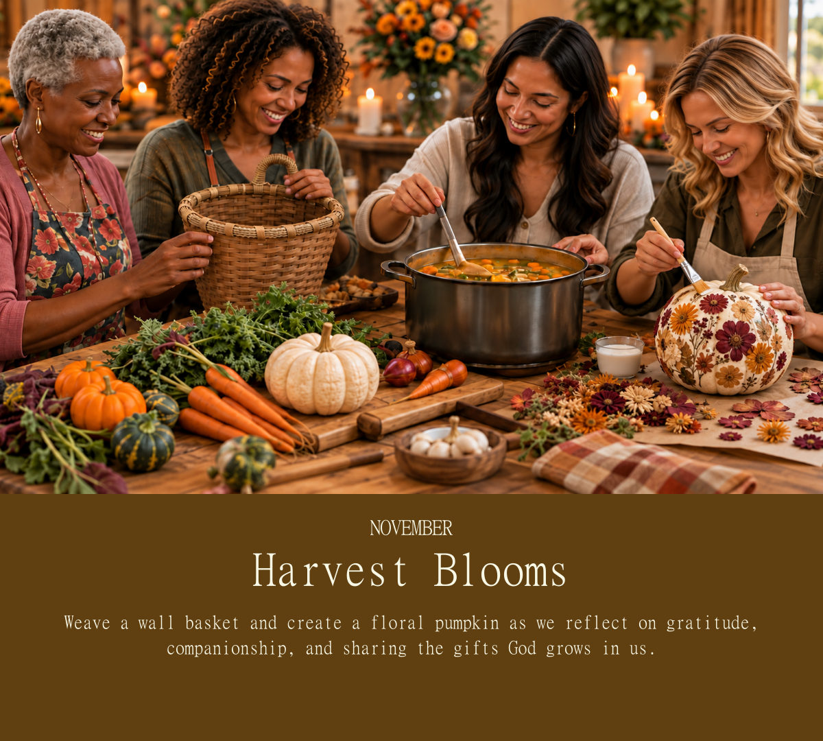 November — Harvest Blooms