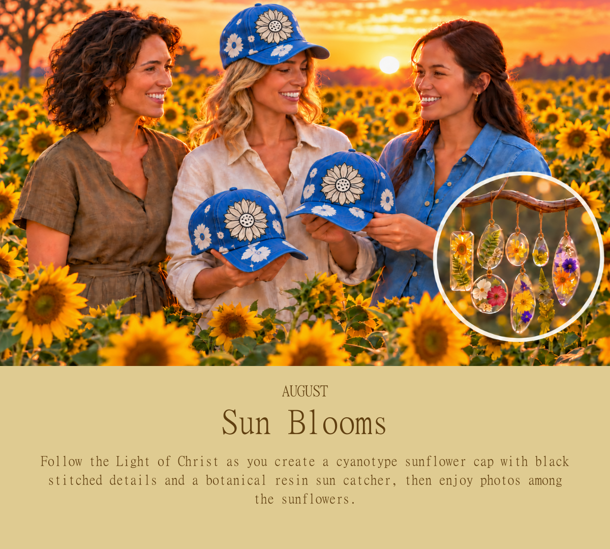 August — Sun Blooms