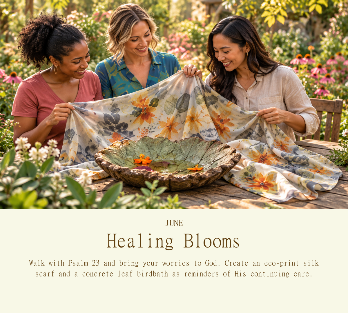 June — Healing Blooms