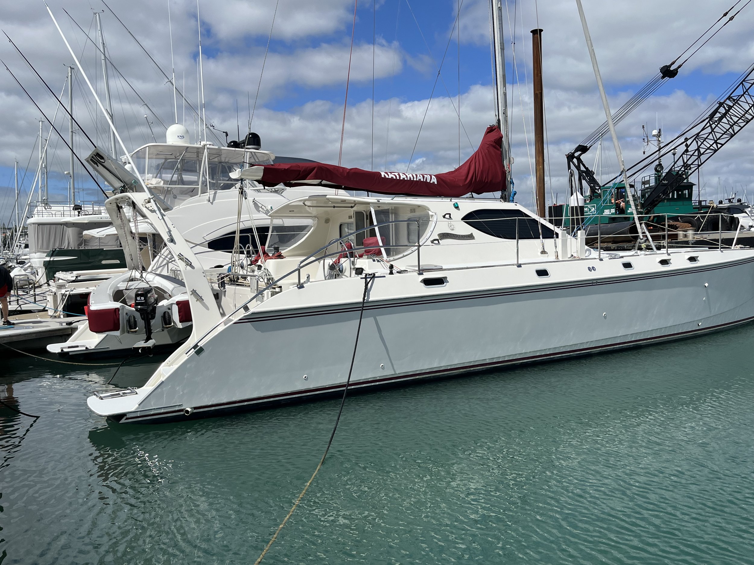 Sailing Catamaran - Katariana          Code ANA-AK-BH