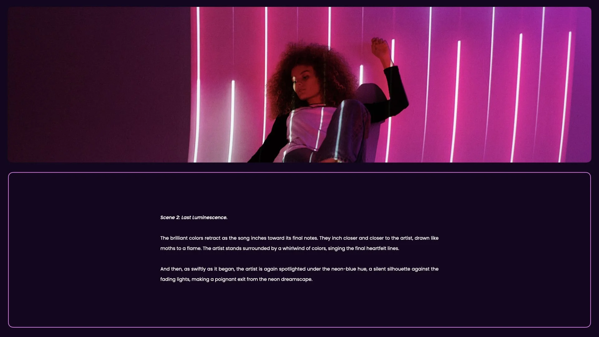 Music Video Treatment Template Luminous