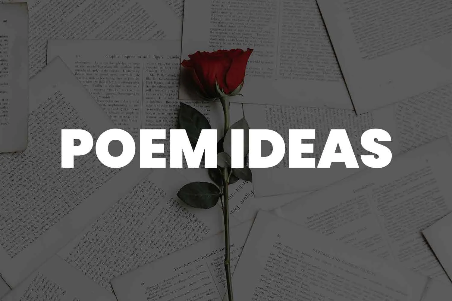 101 Poem Ideas to Spark Your Creativity