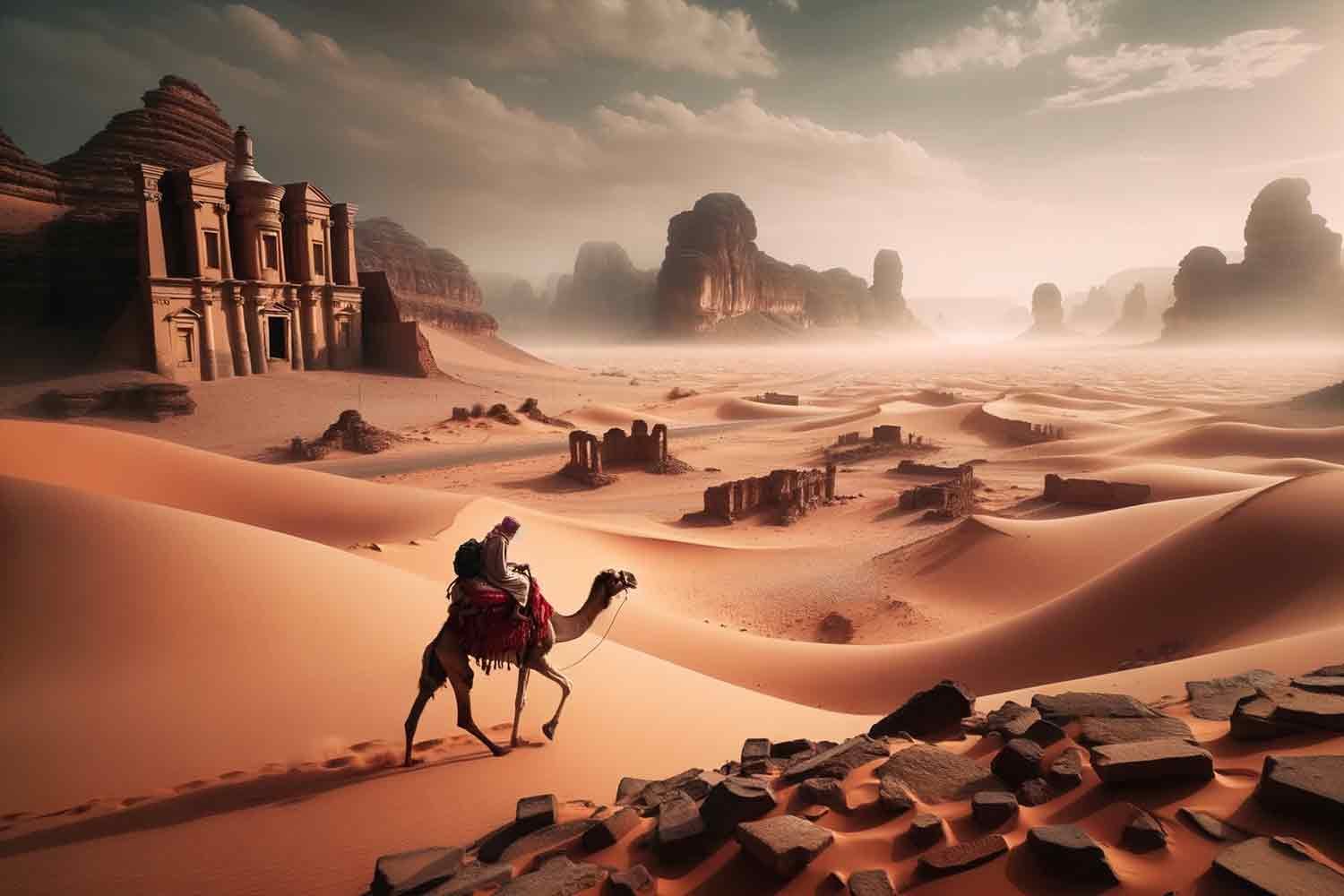 desert adventure story idea