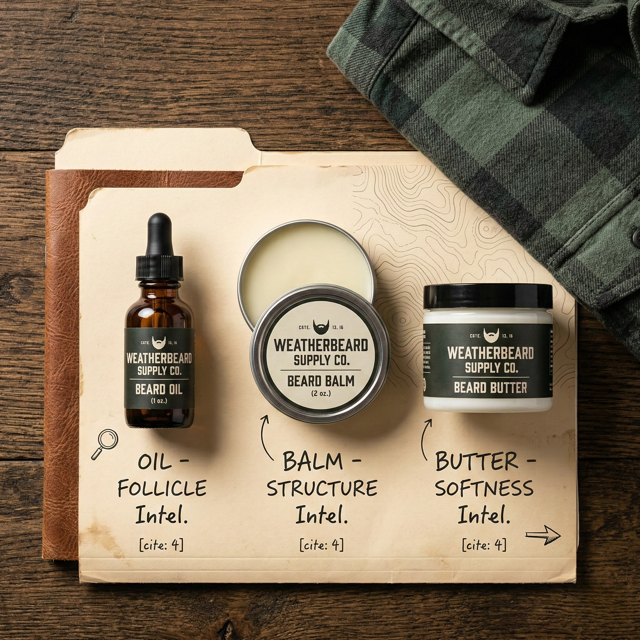 The Grooming Brief: Oil, Balm, and Butter Defined