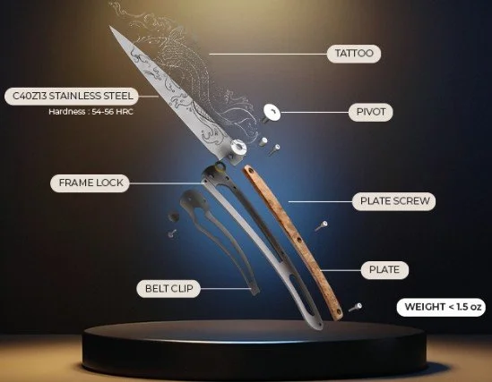 The Weightless Utility of Deejo Knives