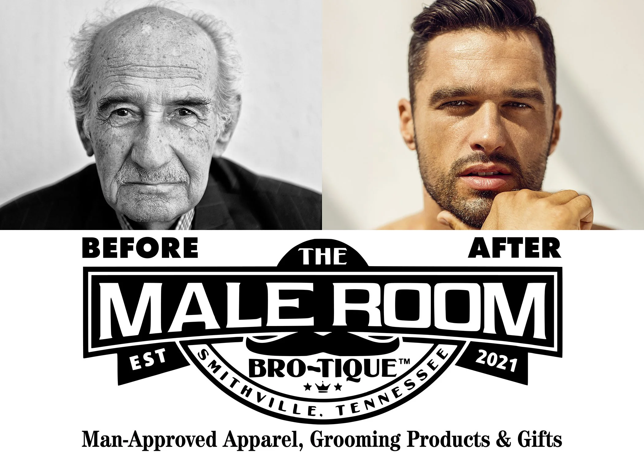 The Male Room Brotique - Men's Grooming & Apparel - Center Hill Lake Souvenirs