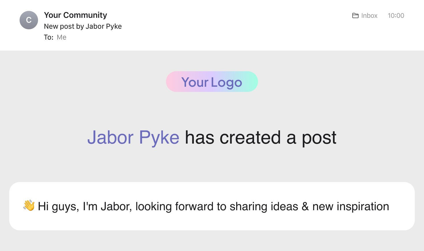 Push- und E-Mail-Benachrichtigung für jeden neuen Beitrag im Feed