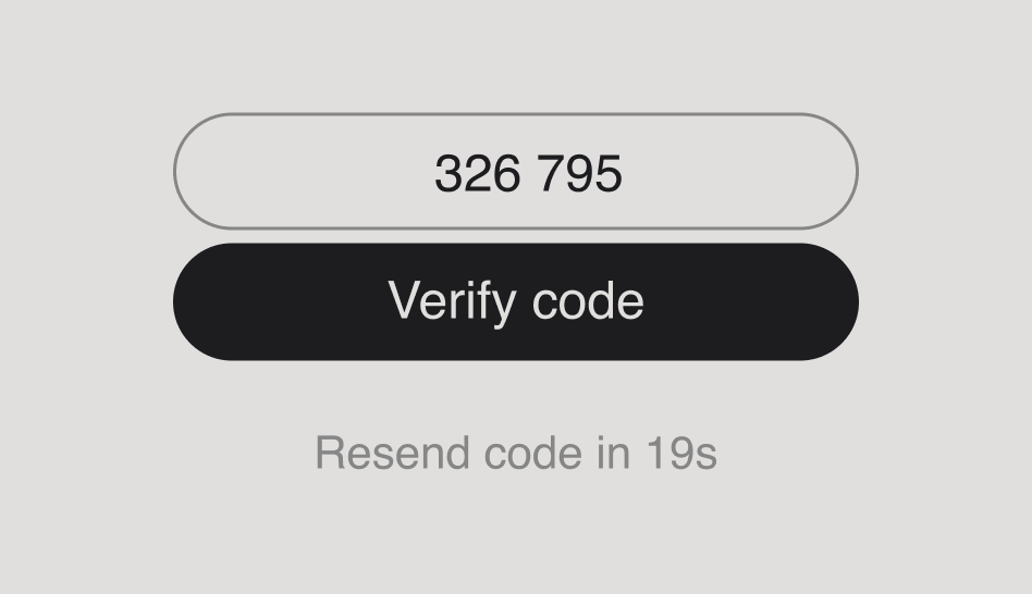 Login with a one-time code—even for event guests