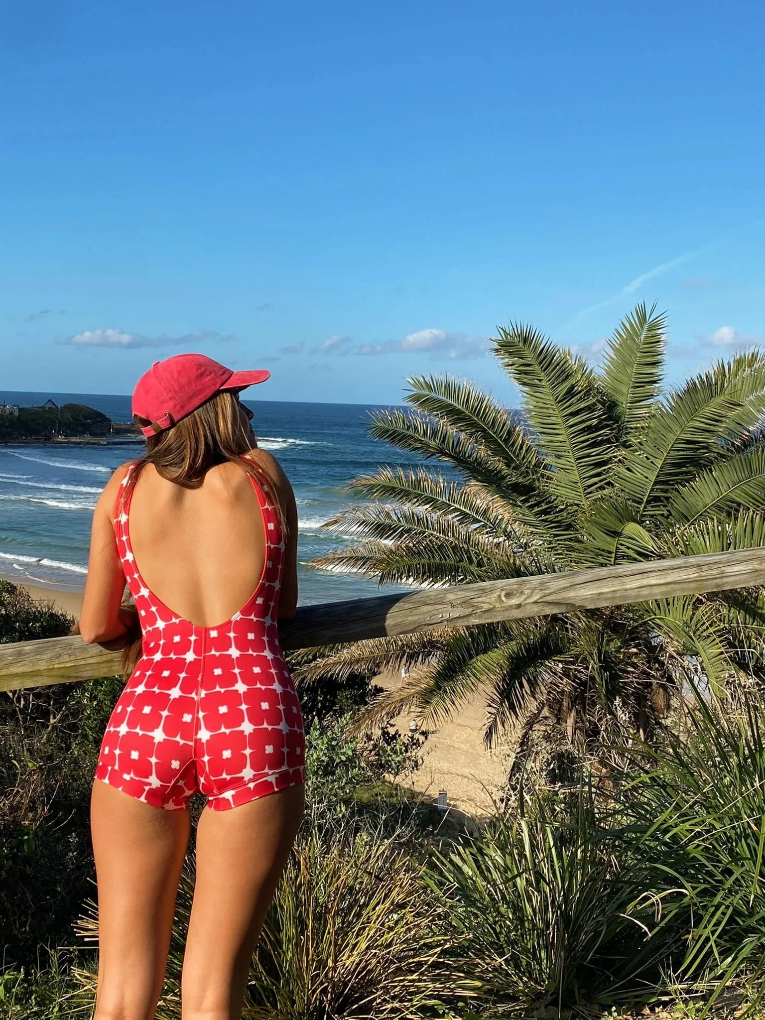 Winki Lola Cherry - Boyleg 1mm Neoprene One Piece Swimsuit