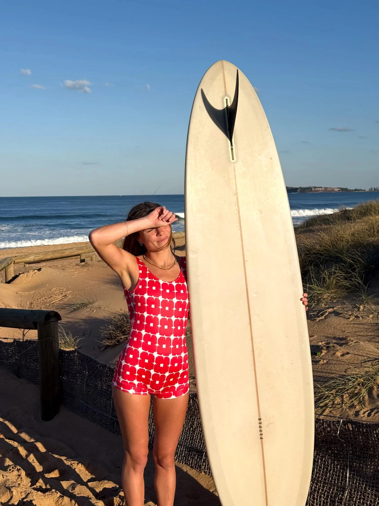 Winki Lola Cherry - Boyleg 1mm Neoprene One Piece Swimsuit