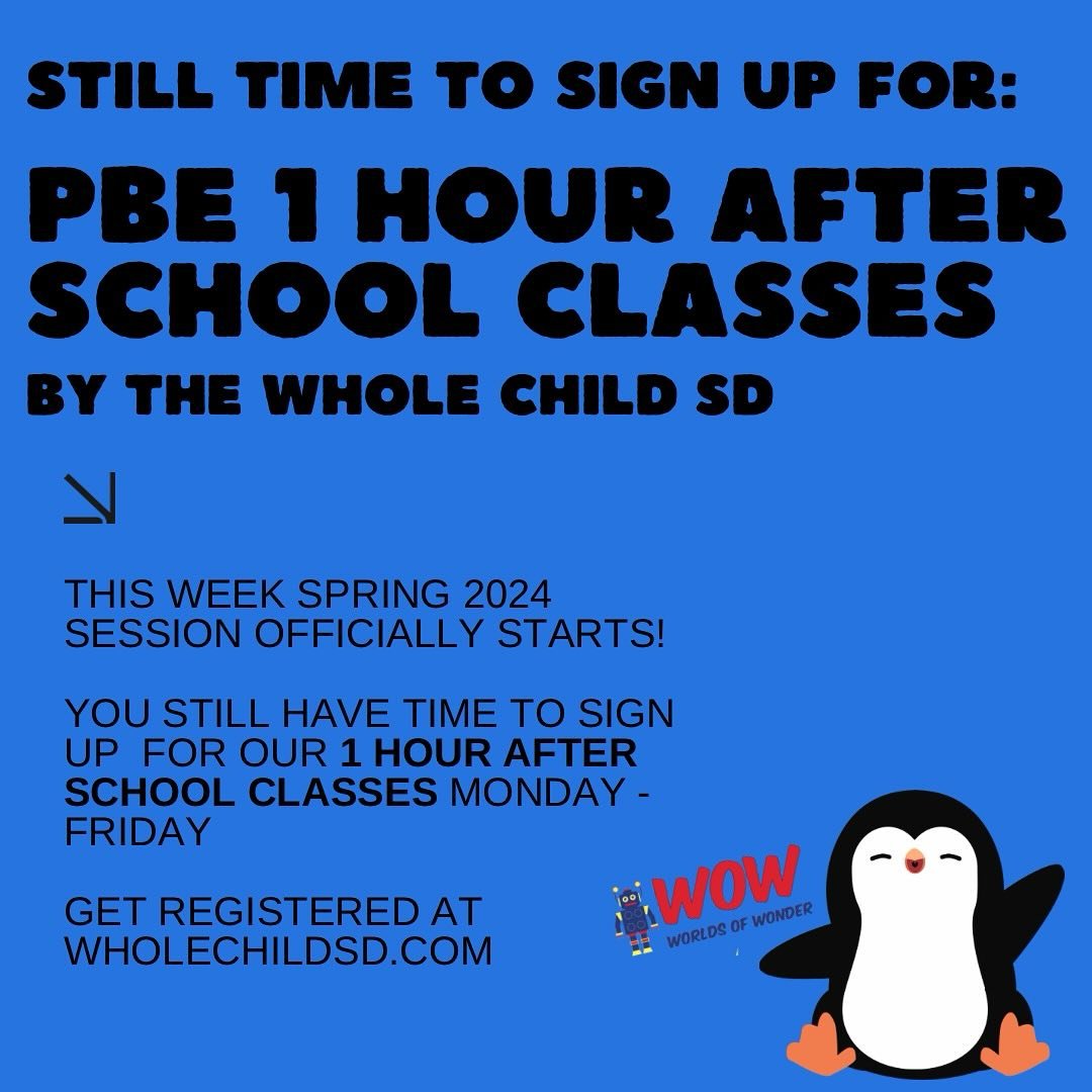 You heard it here! Still looking for some Spring afterschool fun? Well, we&rsquo;ve got it! 
Get registered before it&rsquo;s too late!