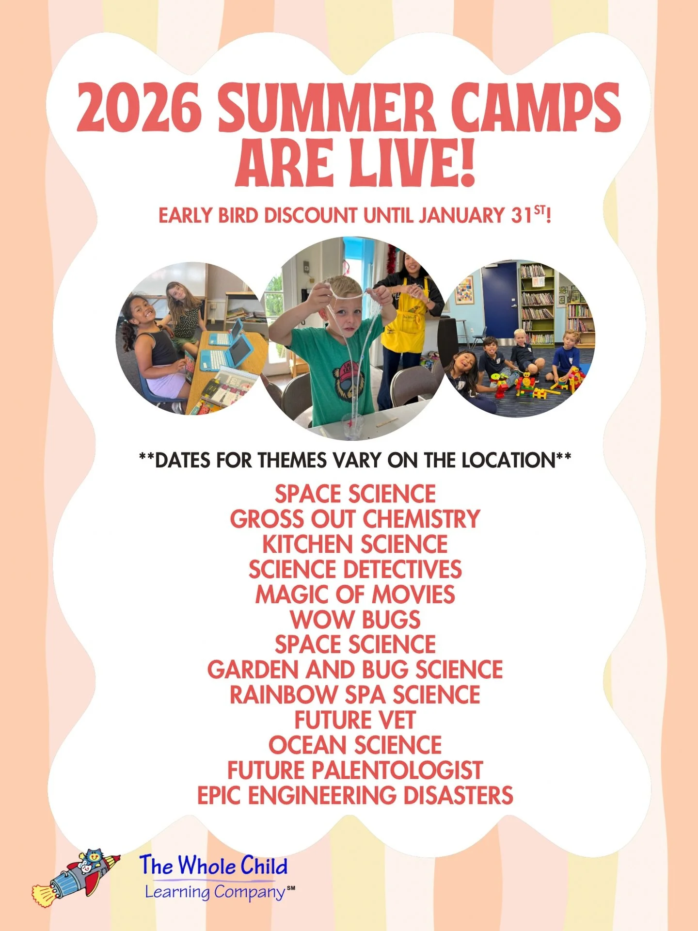 You heard it here first! Get registered with our early bird discount (no code needed) at wholechildsd.com