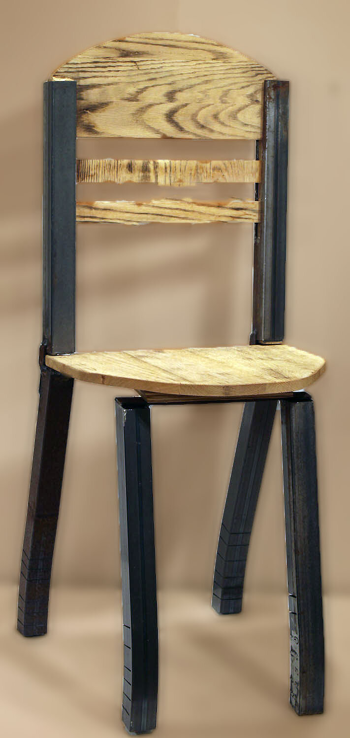 "Weirdly Normal"
reclaimed Oak & Steel