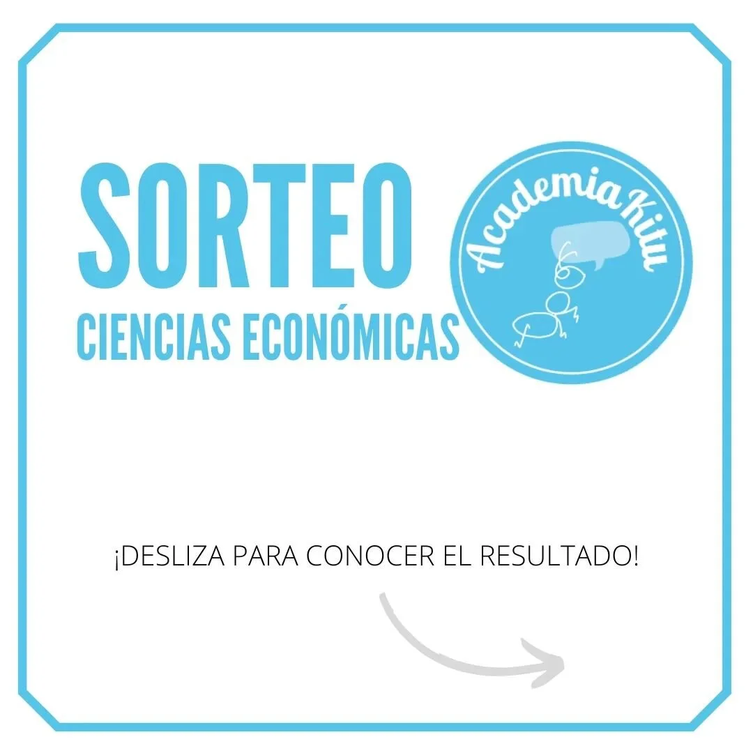 〰️RESOLUCI&Oacute;N SORTEO 〰️

Tenemos afortunada para este verano  en nuestros cursos de ciencias econ&oacute;micas! 
Enhorabuena @victoria.om_
!! 🥰

El lunes pr&oacute;ximo comienzan nuestros cursos de verano, pregunta por nuestras plazas disponib