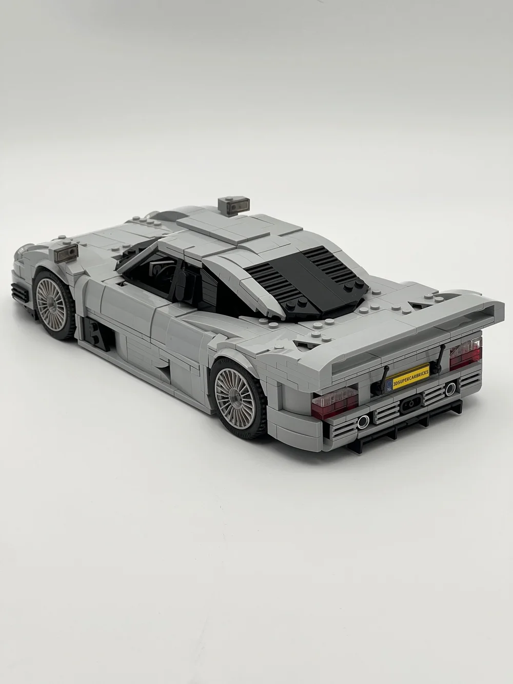 Mercedes CLK GTR LEGO MOC — 3DSupercarBricks