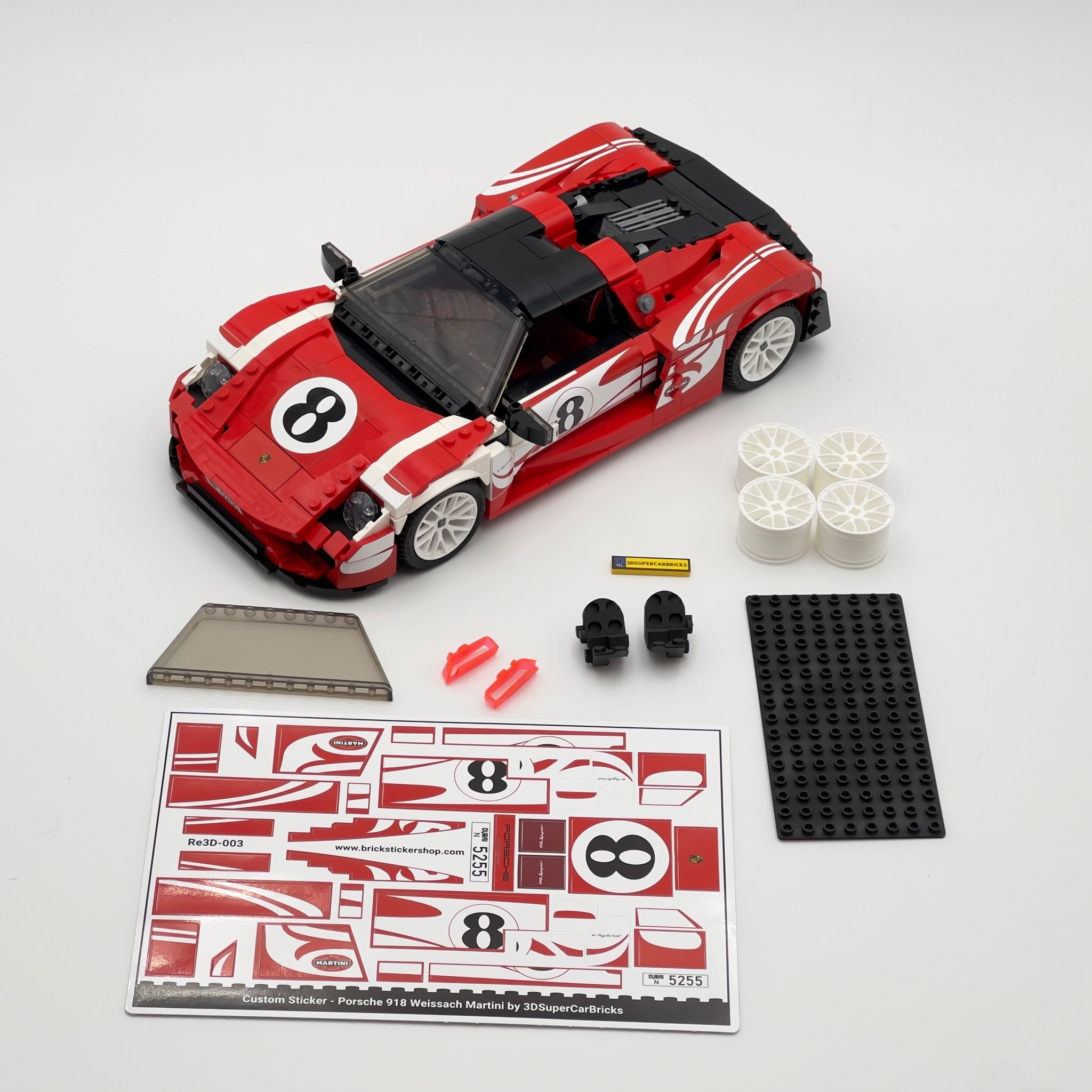 Custom Part Set 918 Weissach