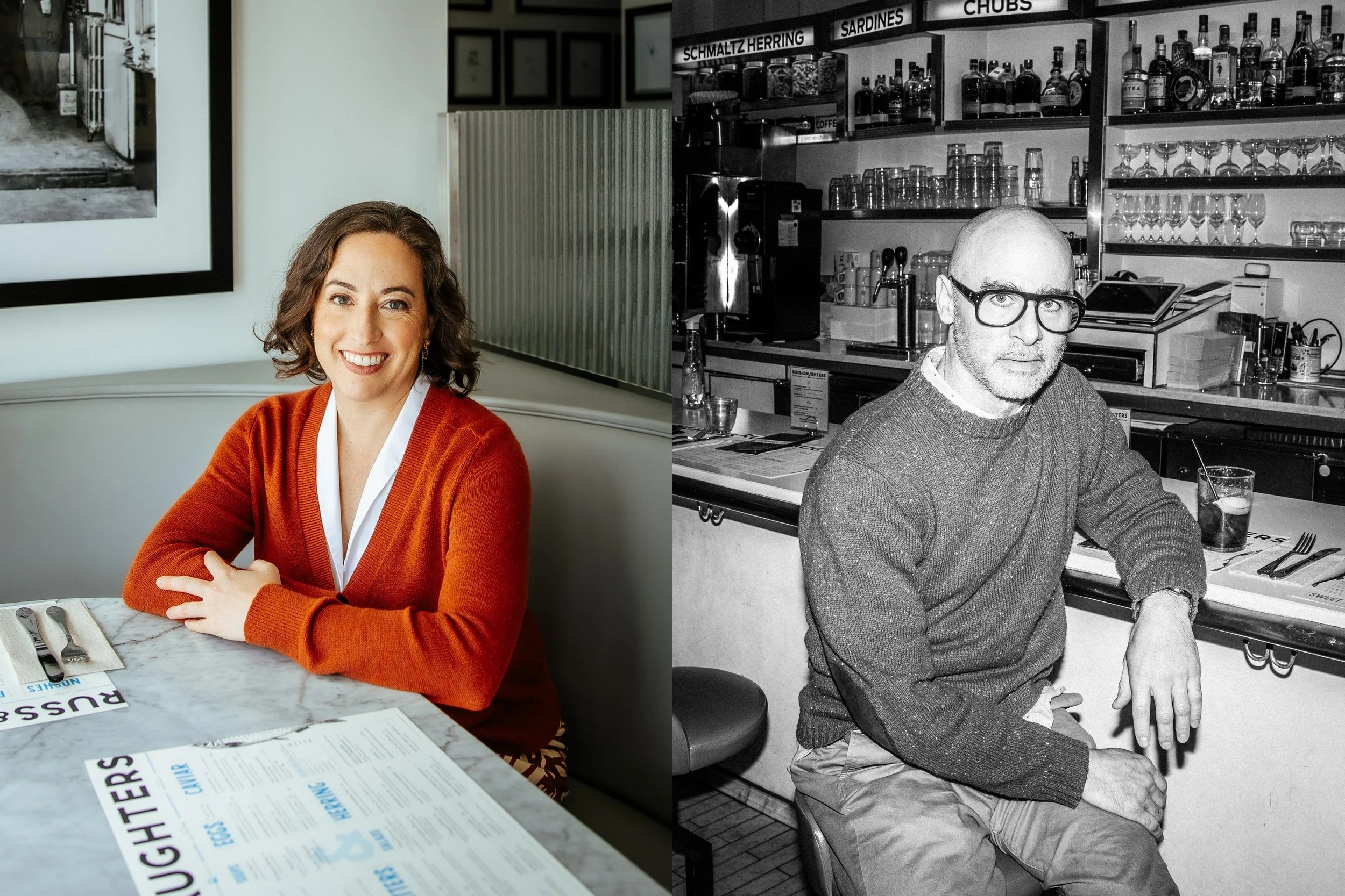 Niki Russ Federman and Josh Russ Tupper