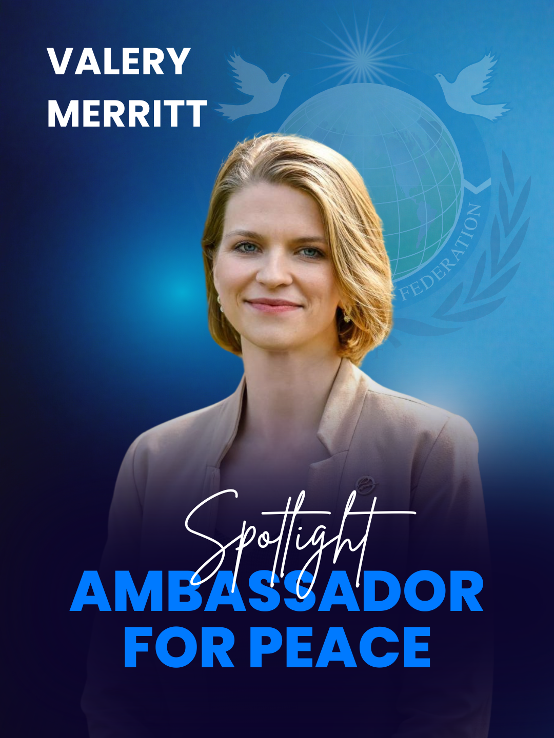 Ambassador for Peace Spotlight: Valery Merritt