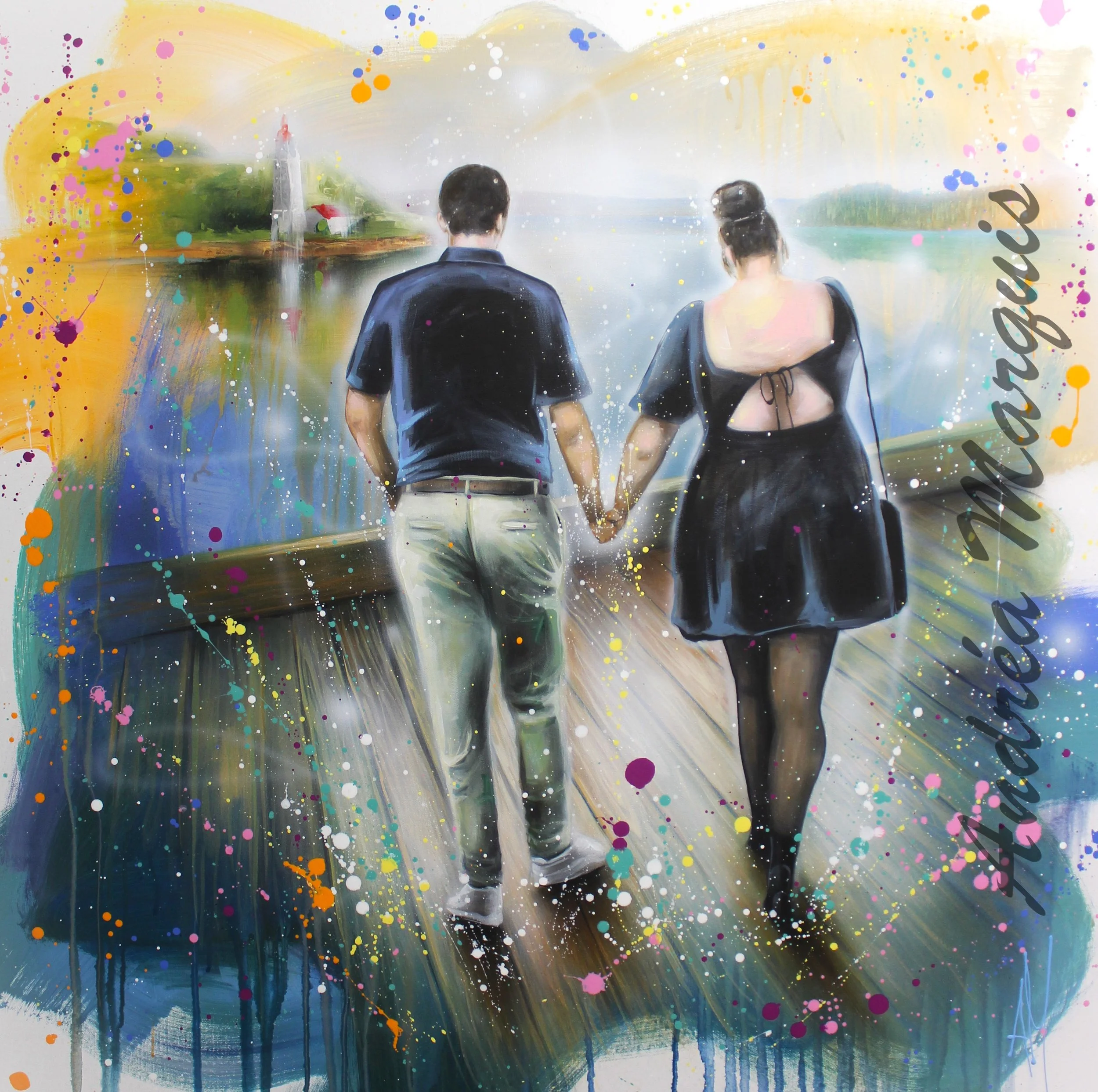 Our walk to forever! 30''x 30''