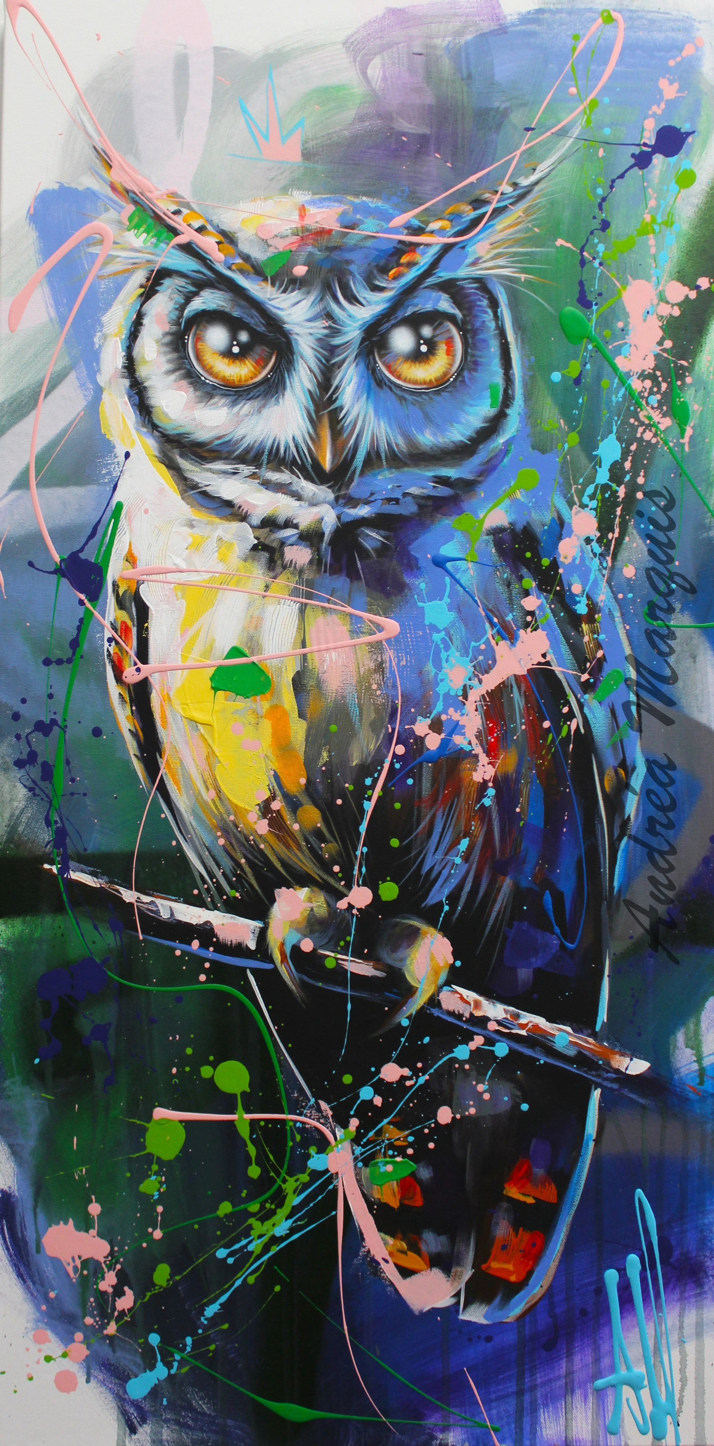 À l'aube d'un grand changement! 36''x 18''