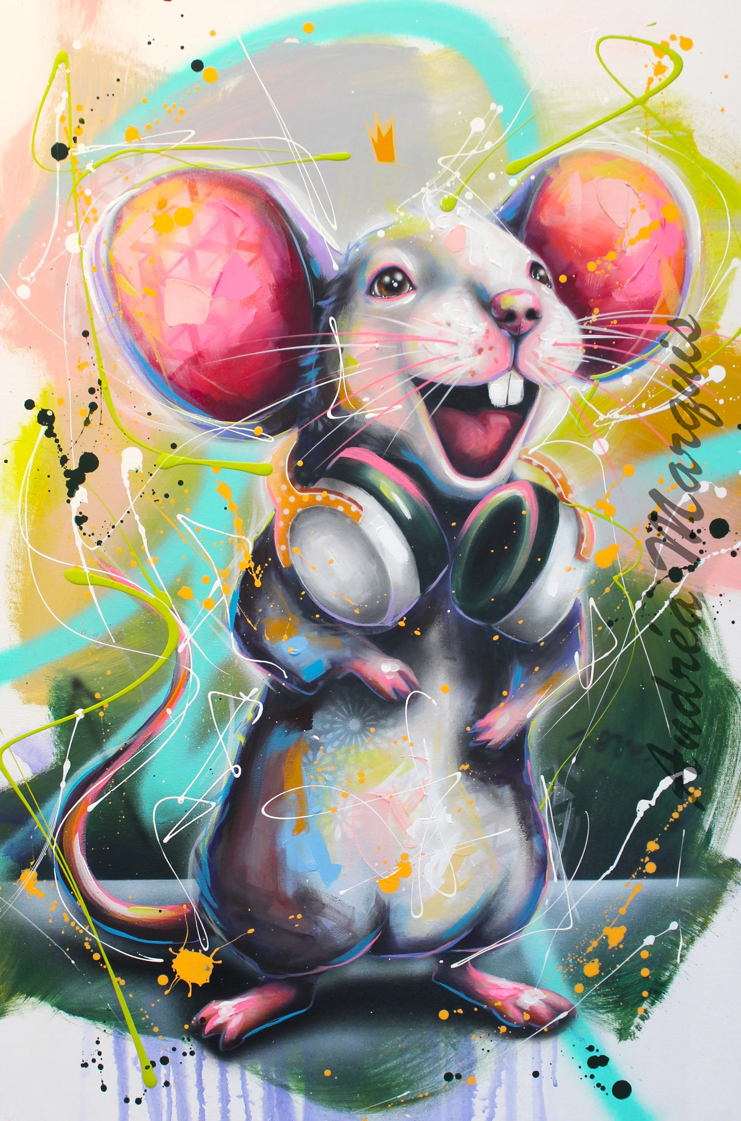 Dj Minni! 30''x 20''