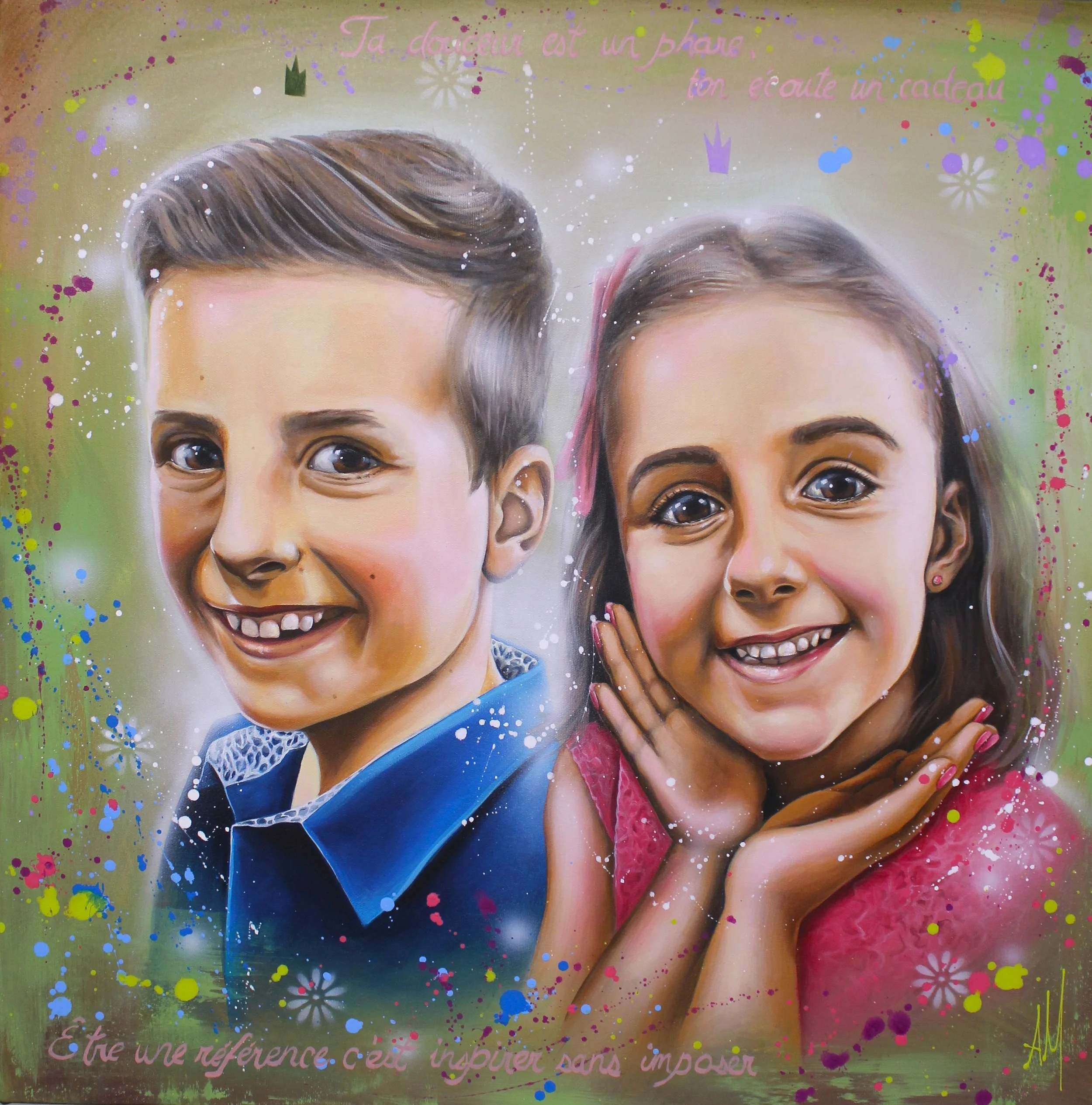 Amour pur! 24''x 24''