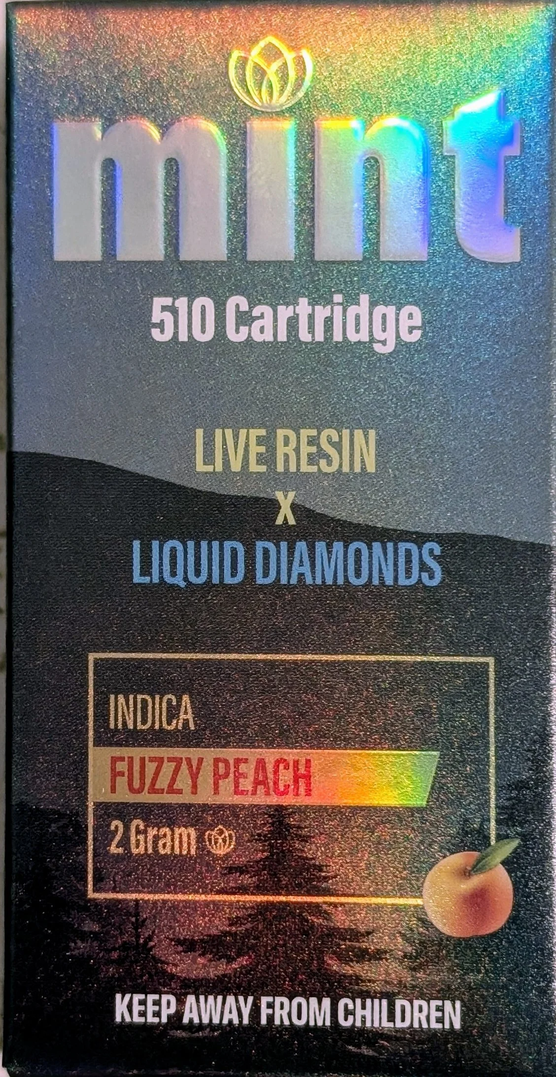 FUZZY PEACH - MINT 2G CARTRIDGE
