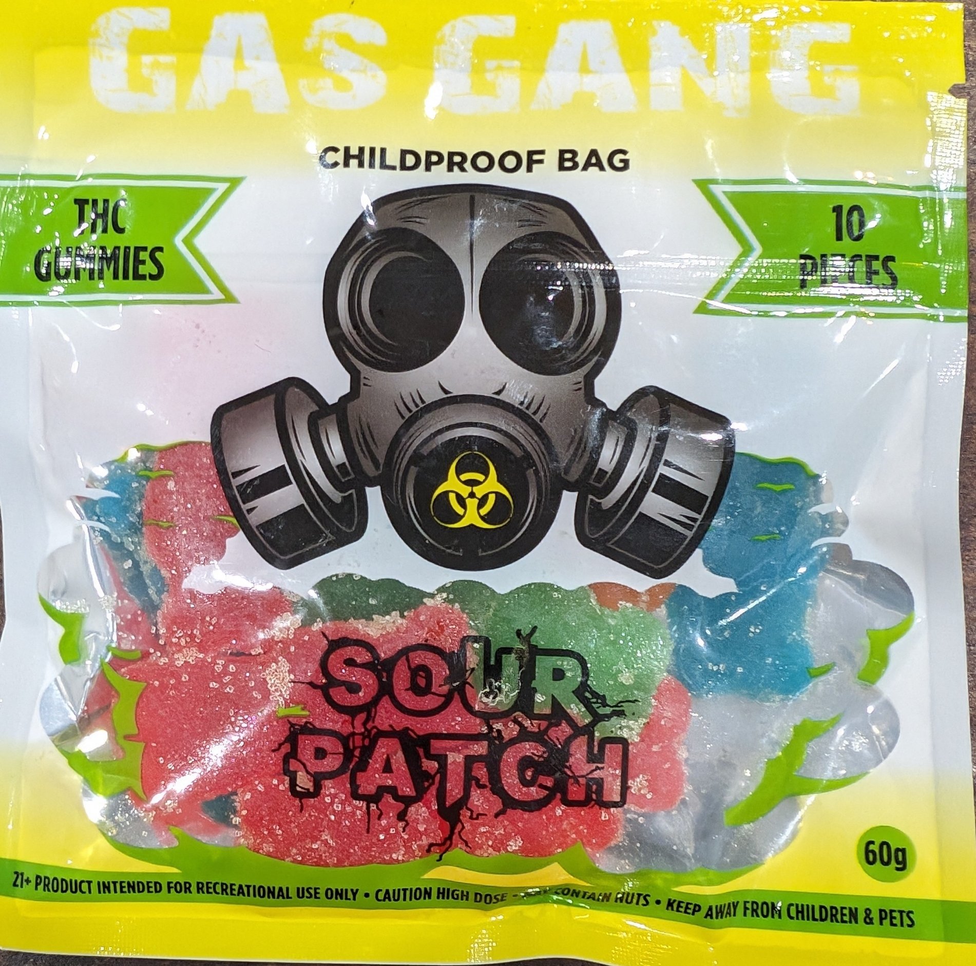 SOUR PATCH - GAS GANG GUMMIES 1000MG