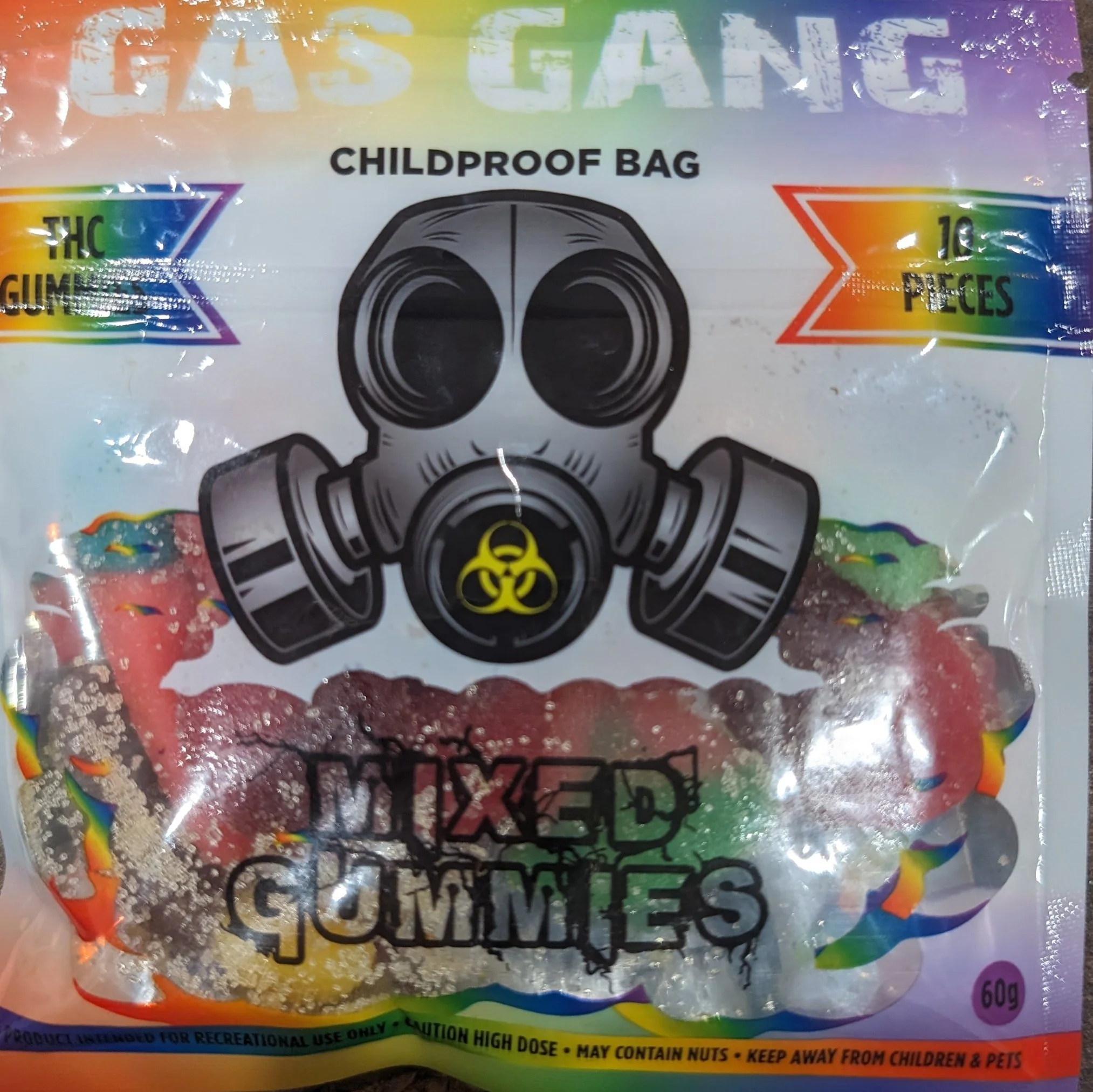 MIXED - GAS GANG GUMMIES 1000MG