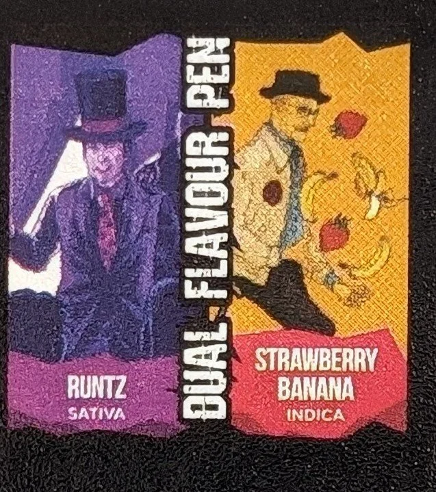 RUNTZ/STRAWBERRY BANANA - HEISENBERG 6G DUAL CHAMBER VAPES