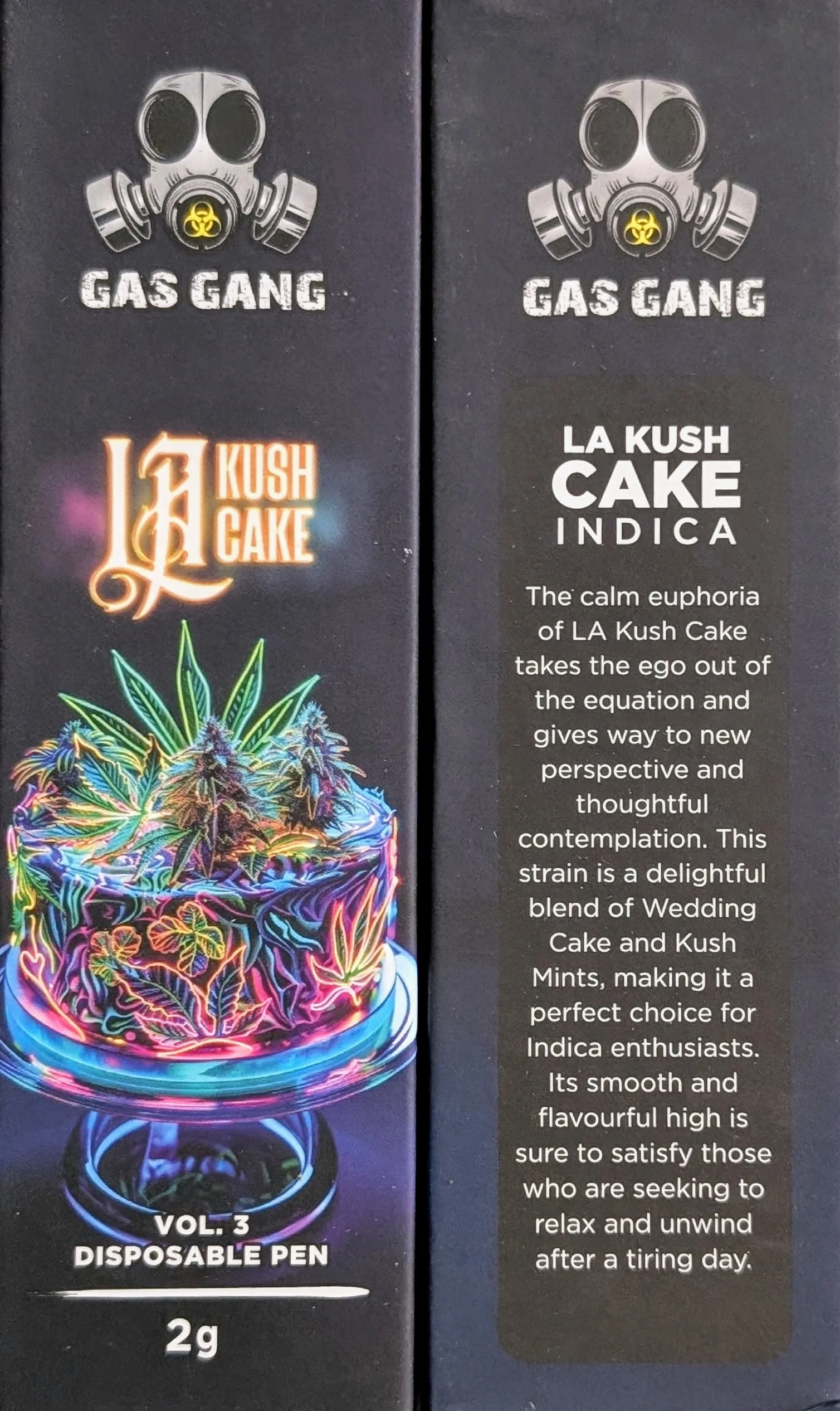 LA KUSH CAKE - GAS GANG VAPE PENS (2G)